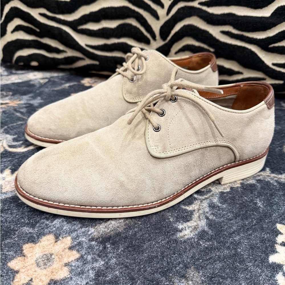 Dillards Section X Men's Suede Bucks-Oxford Shoes
